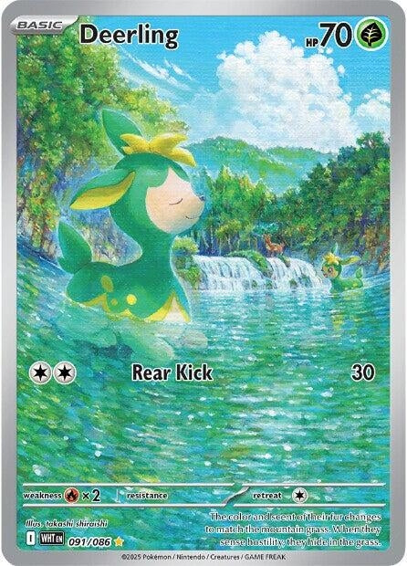 Image for Deerling (091/086) (WHT) - Pokemon