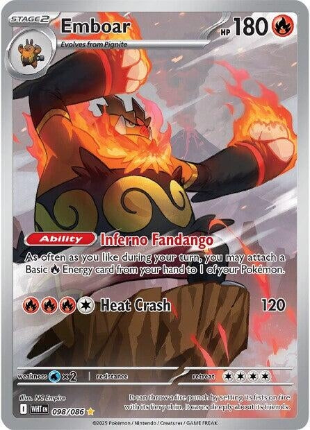 Emboar (098/086) (WHT)
