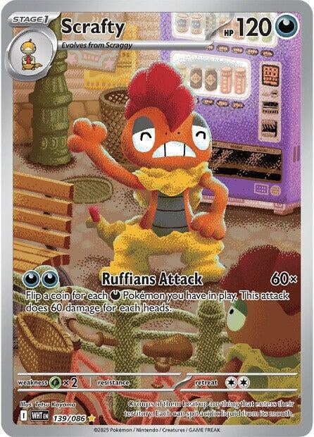 Scrafty (139/086) (WHT)