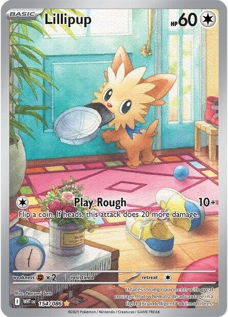Image for Lillipup (154/086) (WHT) - Pokemon