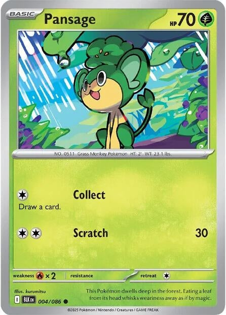 Pansage (004/086) (BLK)