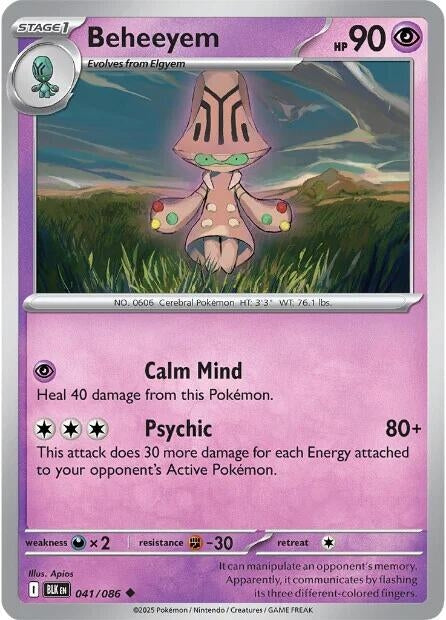 Beheeyem (041/086) (BLK)