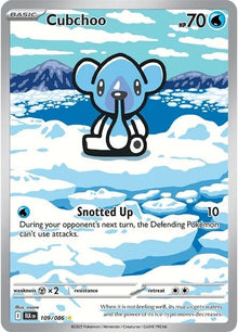 Image for Cubchoo (109/086) (BLK) - Pokemon