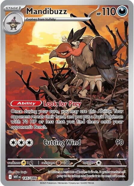 Image for Mandibuzz (145/086) (WHT) - Pokemon
