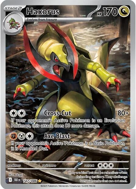 Haxorus (147/086) (BLK)
