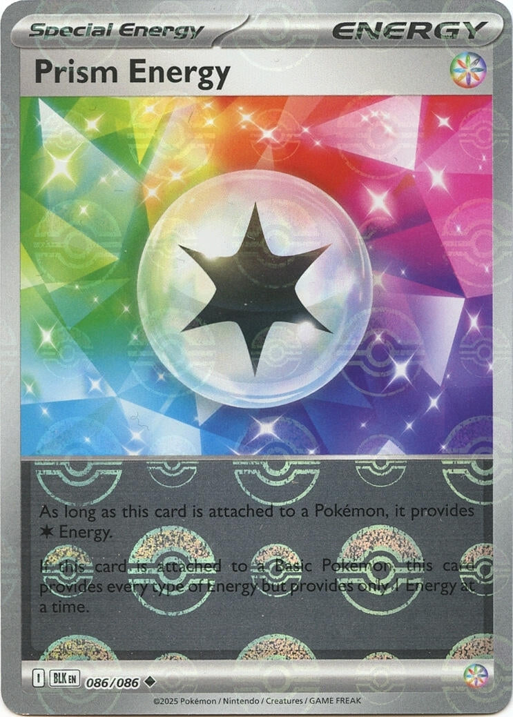 Prism Energy (Poke Ball Pattern) (086/086) (BLK)