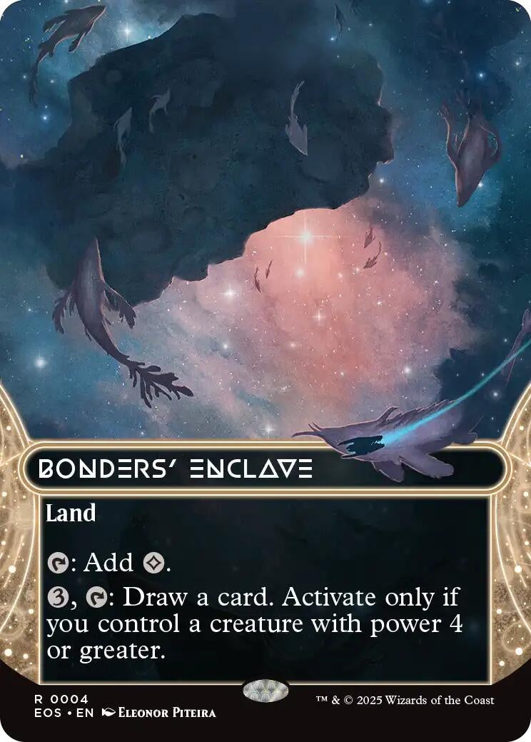 Image for Bonders' Enclave (0004) (Borderless) (4) (EOS) - Magic: The Gathering