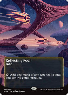 Image for Reflecting Pool (0081) (Borderless) (81) (EOS) - Magic: The Gathering