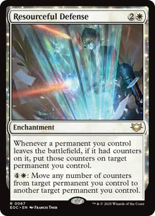 Image for Resourceful Defense (67) (EOC) - Magic: The Gathering