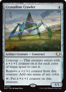 Image for Crystalline Crawler (133) (EOC) - Magic: The Gathering