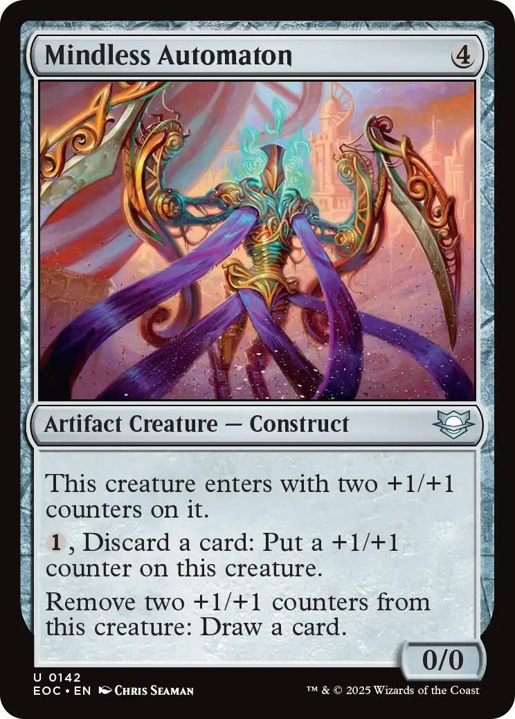 Image for Mindless Automaton (142) (EOC) - Magic: The Gathering