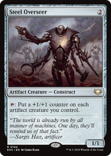 Image for Steel Overseer (144) (EOC) - Magic: The Gathering