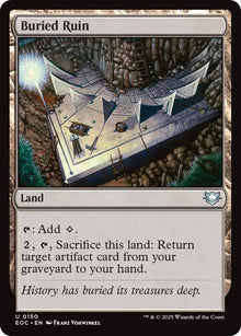 Image for Buried Ruin (150) (EOC) - Magic: The Gathering