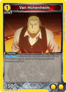 Van Hohenheim (UE09BT/FMA-1-006) (UE09BT)