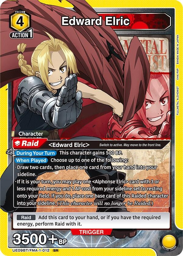 Edward Elric (012) (UE09BT/FMA-1-012) (UE09BT)