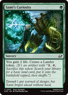 Image for Sami's Curiosity (203) (EOE) - Magic: The Gathering