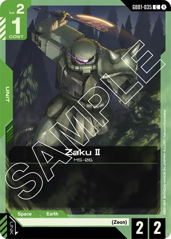 Zaku II (GD01-035) (GD01)