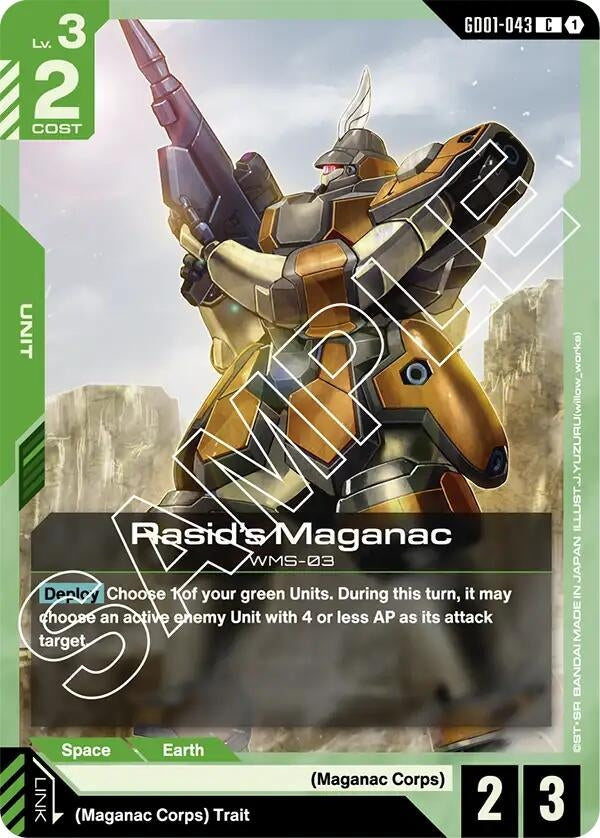 Rasid's Maganac (GD01-043) (GD01)