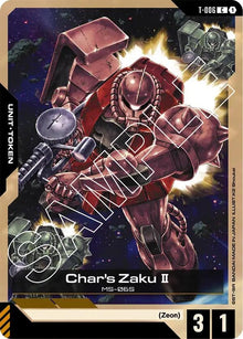 Char's Zaku II (T-006) Token (T-006) (GD01)