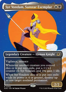 Image for Syr Vondam, Sunstar Exemplar (Borderless) (302) (EOE) - Magic: The Gathering