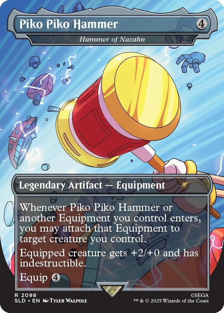 Image for Piko Piko Hammer - Hammer of Nazahn (2098) (SLD) - Magic: The Gathering