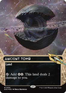 Image for Ancient Tomb (0091) (Borderless) (Galaxy Foil) (91) (EOS) - Magic: The Gathering