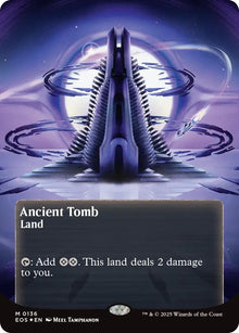 Image for Ancient Tomb (0136) (Borderless) (Galaxy Foil) (136) (EOS) - Magic: The Gathering