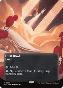 Image for Dust Bowl (0057) (Borderless) (57) (EOS) - Magic: The Gathering