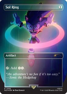 Image for Sol Ring (2093) (Rainbow Foil) (2093) (SLD) - Magic: The Gathering