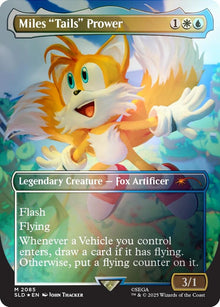 Image for Miles "Tails" Prower (Rainbow Foil) (2085) (SLD) - Magic: The Gathering