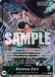 Roronoa Zoro (020) (Alternate Art) (OP12-020) (OP12)