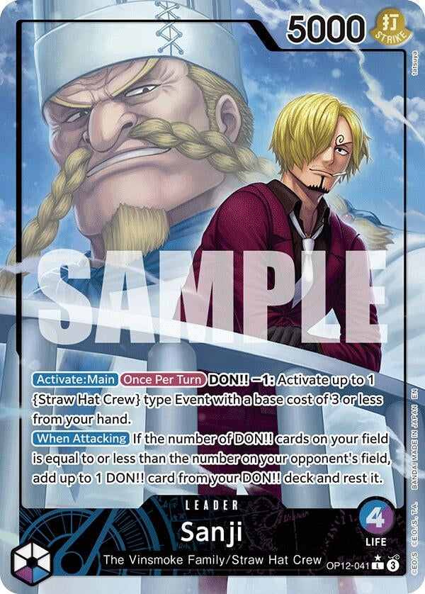 Sanji (041) (Alternate Art) (OP12-041) (OP12)