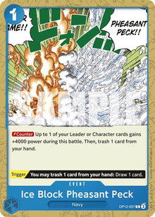 Image for Ice Block Pheasant Peck (OP12-057) (OP12) - One Piece Card Game