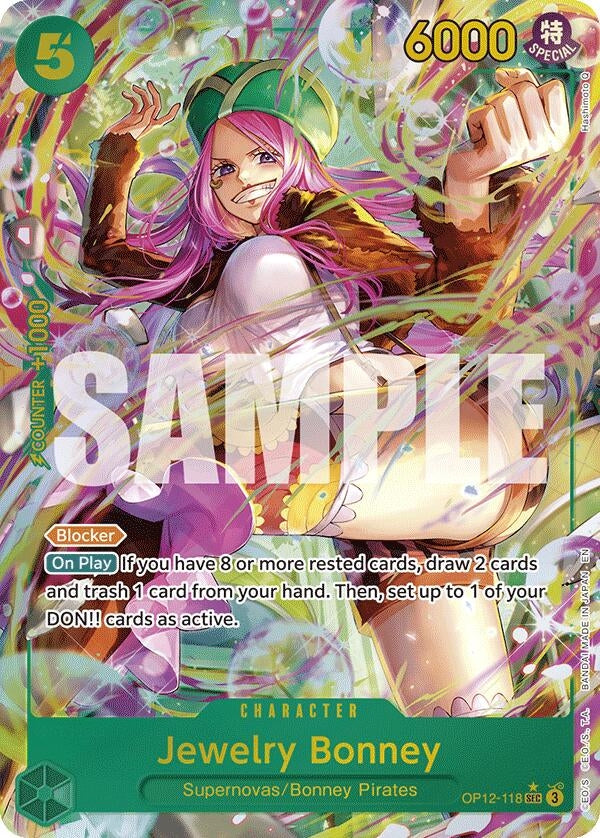 Jewelry Bonney (118) (Alternate Art) (OP12-118) (OP12)