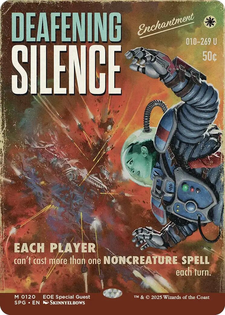 Image for Deafening Silence (Showcase) (120) (SPG) - Magic: The Gathering