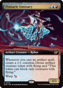 Image for Pinnacle Emissary (Extended Art) (349) (EOE) - Magic: The Gathering