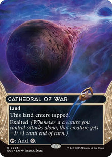 Image for Cathedral of War (0006) (Borderless) (6) (EOS) - Magic: The Gathering