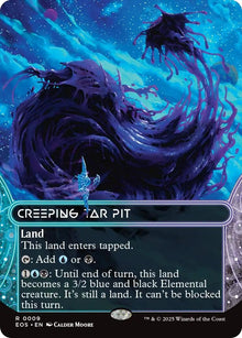 Image for Creeping Tar Pit (0009) (Bordelress) (9) (EOS) - Magic: The Gathering