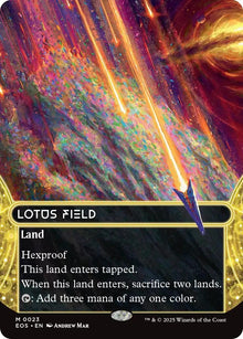 Image for Lotus Field (0023) (Borderless) (23) (EOS) - Magic: The Gathering
