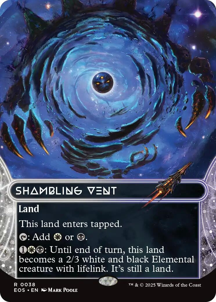 Image for Shambling Vent (0038) (Borderless) (38) (EOS) - Magic: The Gathering