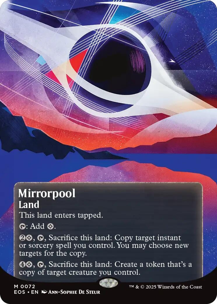 Image for Mirrorpool (0072) (Borderless) (72) (EOS) - Magic: The Gathering
