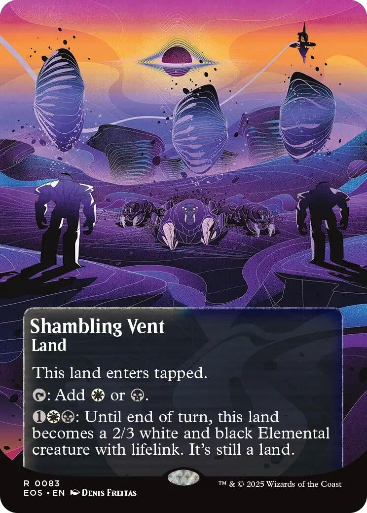 Image for Shambling Vent (0083) (Borderless) (83) (EOS) - Magic: The Gathering