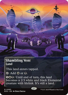 Image for Shambling Vent (0083) (Borderless) (83) (EOS) - Magic: The Gathering