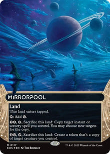 Image for Mirrorpool (0117) (Borderless) (Galaxy Foil) (117) (EOS) - Magic: The Gathering