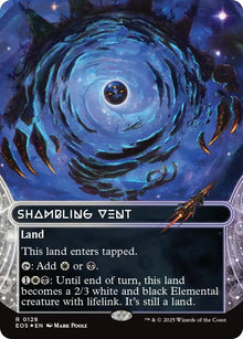 Image for Shambling Vent (0128) (Borderless) (Galaxy Foil) (128) (EOS) - Magic: The Gathering