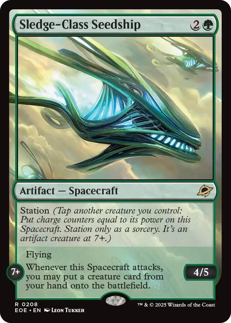 Image for Sledge-Class Seedship (208) (EOE) - Magic: The Gathering