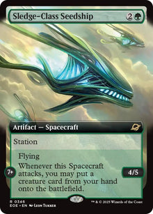 Image for Sledge-Class Seedship (Extended Art) (346) (EOE) - Magic: The Gathering