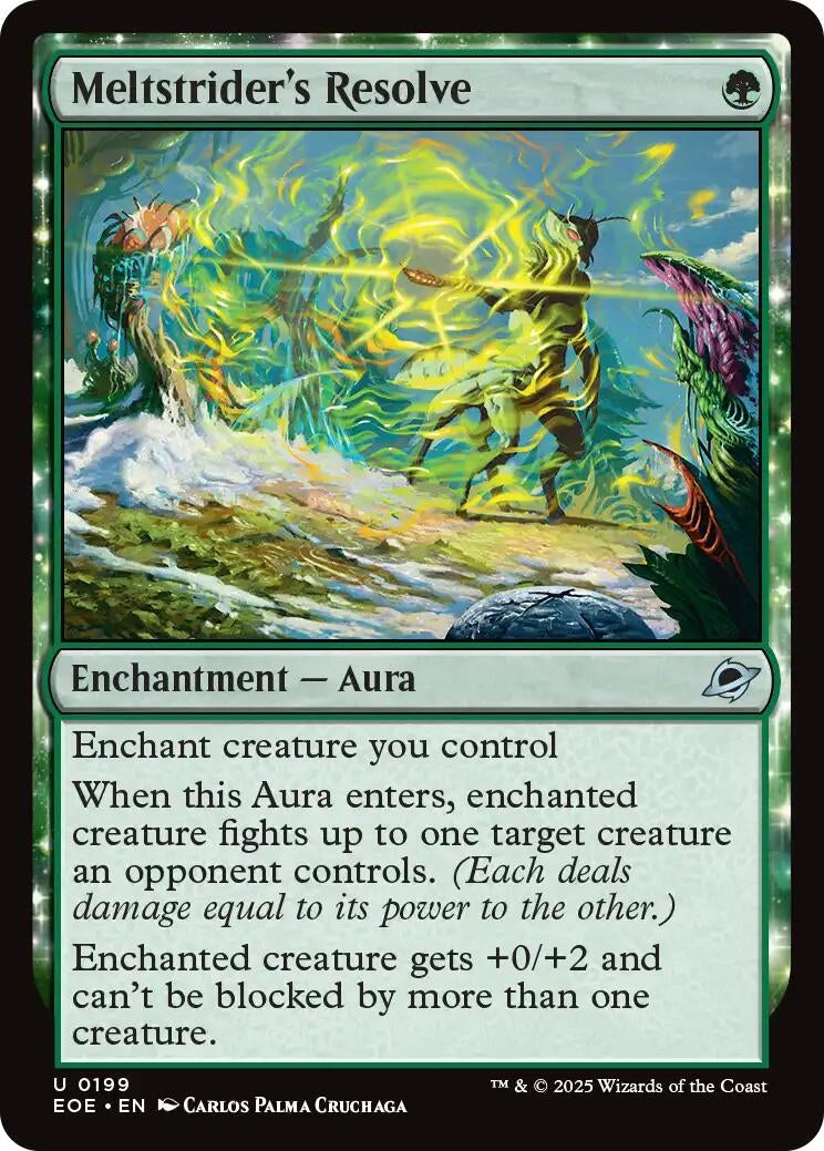 Image for Meltstrider's Resolve (199) (EOE) - Magic: The Gathering