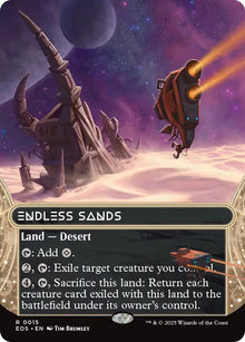 Image for Endless Sands (0015) (Borderless) (15) (EOS) - Magic: The Gathering