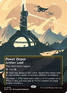 Image for Power Depot (0079) (Borderless) (79) (EOS) - Magic: The Gathering